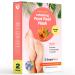 Exfoliating Foot Peel Mask for Men and Women by Bright Nour Effective against Cracked Heel  Dry Dead Skin  Callus- Made with Natural Ingredients - Achieve Baby Soft Feet with Painless Spa Care at Home Papaya