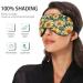 Haskirky Light Blocking Eye Mask for Deep Sleep | Breathable & Adjustable | Men and Women | Travel, Yoga, Meditation | Office Goodies | Spring Sunflowers - Buy Online on GoSupps.com