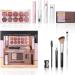 Trousse de Maquillage pour D butantes | Ensembles De Maquillage Complets Pour Femmes 11 Pi ces Mascara Anticernes Palette de Fards Paupi res Rouge L vres pour Filles et Adolescents No l Anniversai - Buy Online on GoSupps.com