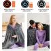 Buy Triclicks USB Heated Blanket - Fast Heating Adjustable Temperature Portable & Washable Thermal Blanket for Neck Shoulder & Stomach - 150x85cm - Buy Online on GoSupps.com