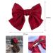 Olakin Hair Loops Clip Set - 2 Pieces | Loop Hair Clips with Clip Closure for Girls in Red & White - Buy Online on GoSupps.com