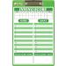PHYSIZZ Dry Erase Baseball Coaches Clipboard - Double-Sided Coach Lineup Marker Board for Baseball & Softball - Buy Online on GoSupps.com