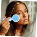 Ipetboom Silicone Face Brush Face Washing Brush Facial Exfoliator Scrubber Hand Scrubber Silicone Facial Scrubber Exfoliating Brush Exfoliate for Face Scrubber Manual 3D Cleanser Silica Gel 11x5cm Sky-blue - Buy Online on GoSupps.com