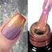 Autumn Gel Nail Polish Colour Changing Gel Nail Polish Thermal Chameleon Gel UV Gel Soak Off Nail Art Pastel Gel Brown Glitter Orange Gold Purple (URB117) - Buy Online on GoSupps.com
