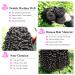 Ur Beautiful 8A Brazilian Curly Hair Bundles - 100% Remy Virgin Human Hair (16 18 20 Inch) - Kinky Curly Natural Black 300g - Buy Online on GoSupps.com