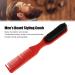 Mens Beard-Styling Comb | Double-Headed Haircut Brush with Comfortable Handle | 3-Part Design for Salon Quality Grooming - Buy Online on GoSupps.com