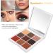 9 Colors Eyeshadow Palette Makeup Palette Eye Shadows Easy Coloring Eyeshadow Makeup Kit Matte Pearlescent Glitter Portable Eye Shadow Powder for Makeup - Buy Online on GoSupps.com