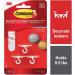 Command 17008-ES Ceiling 9 Hooks  12 Foam Strips per  White - Buy Online on GoSupps.com