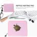 FRCOLOR Heat Mat Reptile Pet Heating Pad Small Puppy Heat Pad USB Electric Pet Heated Bed Mat for Cats Turtle Lizard Reptile Thermal Sleeping Pad Adjustable 11.8 X 9.8 in 30X25X0.1CM Pink - Buy Online on GoSupps.com