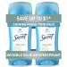 Secret Antiperspirant and Deodorant for Women 24hr Sweat & Odor Protection PH Balanced Protection Gentle on Skin Invisible Solid Shower Fresh Scent 2.6 oz (Pack of 2)
