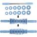 Blue Massage Roller Stick - Deep Tissue Muscle Relief Device for Sore Muscles | Ideal for Gym & Home Exercise - Buy Online on GoSupps.com
