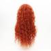 Fencca Auburn Long Curly Synthetic Wig for Women - Free Part Full Wavy Hair Replacement - Buy Online on GoSupps.com
