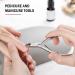 FVION Cuticle Clippers - Professional Stainless Steel Cuticle Nippers (5mm) - Precision Nail Cuticle Cutter for Men and Women - Buy Online on GoSupps.com