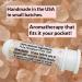 Urban ReLeaf Pure Pink Salt Himalayan Nasal Inhaler - 100% Natural Aromatherapy Breathe Fresh Solution | Easy Open Snap Top, Made in USA | Pocket Size for On-The-Go Relief - Buy Online on GoSupps.com