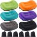 6 Pcs Inflatable Camping Pillow Ultralight Hiking Pillow Backpacking Pillow Lightweight Compressible Inflating Pillows for Camp Hiking Travel
