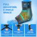 Ankle Brace for Sprained Ankle | Lightweight Lace-Free Support for Men & Women | Metal Springs Splint Stabilizer for Sports - Basketball Volleyball Tennis - Buy Online on GoSupps.com