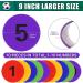 9 Numbered Spot Markers - Non-slip Poly Spots for Sports & Activities - Buy Online on GoSupps.com