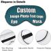 Personalized Funny Sleep Mask - Custom Text Design for Men, Women, and Kids - Blue/Green - 1 Count - Buy Online on GoSupps.com