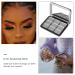 Minkissy Empty Magnetic Eyeshadow Palette - 9 Pan Makeup Storage Tray for DIY Eye Shadow & Lipstick - Perfect Pigment Holder Case - Buy Online on GoSupps.com