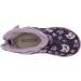 BOGS Baby Wellington Boots Plum Flower Stripe 71565 | UK Sizes 3-8.5 | Child Kitties Purple - Buy Online on GoSupps.com