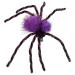 minkissy Halloween Spider Hair Clip - Large Spider Hair Barrettes - Spooky Hair Clips - Funny Halloween Barrettes halloween Spider Hair Clips for Women Girls (Purple)30cm