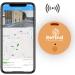 ReFind R2 Smart Tracker. Mini GPS Tag Live Tracking on Free App Bluetooth 5.0. Key Finder Tracker For Luggage Item Finder Dog & Cat Tracker. Compact AIR I TAG For iPhone Android Samsung(Orange) - Buy Online on GoSupps.com