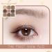 Toast Earth Color Eyeshadow Palette Nine-Color Blush Eyeshadow All-in-One Palette Nine-Grid Color Changing Eye Makeup Soft Silky Powder Highly Colored Smokey Eyeshadow - Buy Online on GoSupps.com