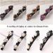 8PCS Crystal Stone Braided Hair Clips for Women - Elegant Duckbill Hair Barrettes Set - Buy Online on GoSupps.com