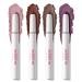 Eyeshadow 4 Colors Eyeshadow Stick Set Colorful Glitter Eyeshadow Stick Set Waterproof Long Lasting High Pigmented Eye Shadow Matte Professional Bright-colored Eye Shadow(Eyeshadow-D)