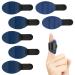 SAVITA 8pcs Finger Protector Splints Soft Fabric Trigger Finger Splints Comfortable Finger Sleeves Finger Brace Finger Stabilizer for Broken Finger Protection