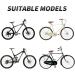 Kids Bike Seat | Detachable Front Mounted Child Bicycle Seat with Handlebar Attachment and Foot Pedals | Compatible with Adult Mountain Bikes | Ages 2-5 - Buy Online on GoSupps.com