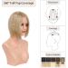10 Inch Blonde Human Hair Toppers for Thinning Hair - Clip in Cold Blonde (10/16#) - Women's Real Hair Solutions - Buy Online on GoSupps.com