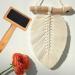 Macrame Comb Wooden - Ideal for Feathered Wall Hangings & Crafts - 3mm/4mm/5mm Cord Rope (Macrame Comb) - Buy Online on GoSupps.com