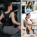 Back Brace Posture Corrector - Adjustable Lightweight Support for Men & Women | Pain Relief for Neck Back & Shoulders - Buy Online on GoSupps.com