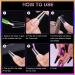 Infilila 1000PCS Clear Coffin Nail Tips with Glue | Ballerina Acrylic False Nails Half Cover | 10 Sizes & Case | Nail Salon & DIY Nail Art - Buy Online on GoSupps.com