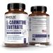 Advanced Strength L-Carnitine Supplement - 1500 MG High Potency L-Tartrate Amino Acids, 120 Veg Capsules, Increased Metabolism, Energy, Performance, Muscle Gain, Supports Memory, Focus Pro L Carnitine