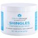Organic Shingles Pain Relief Cream - Nerve Pain Relief & Anti Itch Cream for Dry Cracked Skin - Itchy Skin Relief Cream for Face and Body - Rash & Eczema Cream for Fast Relief (8oz) 8 Ounce (Pack of 1)