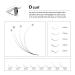 D Curl Fake Mink Lash Individual Eyelash Extension Supplies - Mixed Tray 0.15mm Thickness - Salon Quality - Buy Online on GoSupps.com