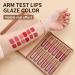 12 Colors Nude Liquid Lipstick Makeup Set - Long-Lasting, Waterproof, Non-Stick Cup - Velvet Matte - Gift Kit for Women - Set B - Buy Online on GoSupps.com