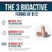 BioActive Vitamin B12 1000 mcg | All 3 BioActive Forms B12 Plus Methylfolate Cofactor - Methyl B12 Adenosyl B12 & Hydroxy B12 | Supports Energy B12 Levels & Mood | Vegan Non-GMO (60 Servings) Unflavored 60 Count (Pack of  - Buy Online on GoSupps.com
