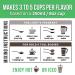 Nummy Creations Herbal Coffee Alternative Sample Pack - Caffeine-Free, All Natural, Full-Bodied Taste, 5 Flavors: Original, Caramel, Vanilla, Pumpkin Spice, Chocolate-Mint - Makes 3-5 Cups - Buy Online on GoSupps.com