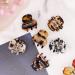 Cobahom 6Pcs Small Hair Clips - Tortoiseshell Leopard Mini Jaw Clips for Women and Girls - Buy Online on GoSupps.com