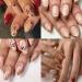 100 Transparent Nail Art Tip Sticks - DIY Nail Display & Practice Rings for Colorful Presentations - Buy Online on GoSupps.com