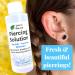 Urban ReLeaf Set of 2 Piercing Solution Healing Sea Salts Tea Tree AFTERCARE 4 oz - Cleanse and Heal Piercings Safely with Natural Soothing Ingredients - 2 Bottles - Buy Online on GoSupps.com