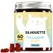 Silhouette Gummies Belles Courbes - Peau Ferme - Peptides de Collag ne Hautement Dos Opc et Vitamine C & E - 60 Gummies - Sans Sucre - Bears with Benefits NEW