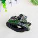 2PCS Aquarium Rock Cave Decoration with Green Grass | Resin Fish & Shrimp Hiding Accessories | Mountain View 11x9x11cm & 10x5.5x10cm - Buy Online on GoSupps.com