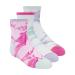 Skechers Girls' 3 Pack Crew Socks