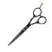 Glamtech Onyx Professional Hairdressing Scissors Haircut Slice Cutting - built for Professional Use (5.25 Inch)