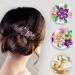 NAIHOD Vintage French Hair Barrettes - Luxurious Flower Leaf Butterfly Hair Clips - 3Pcs Bridal Hair Pins for Women & Girls - Wedding Party Jewelry - Buy Online on GoSupps.com