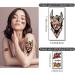 Classic Temporary Tattoo Set - 77 Sheets for Men and Women, includes 17 Half Arm Shoulder Tattoos, 60 Tiny Designs - Sailor, Snake, Vintage Roses, Butterflies, Skull, Eagle - Waterproof Stickers for Kids - Buy Online on GoSupps.com